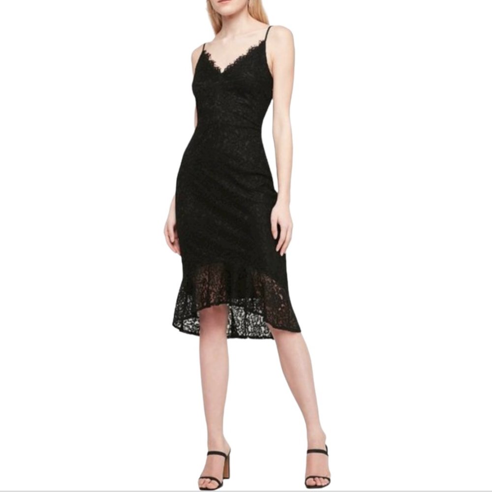 EXPRESS Lace Midi Dress